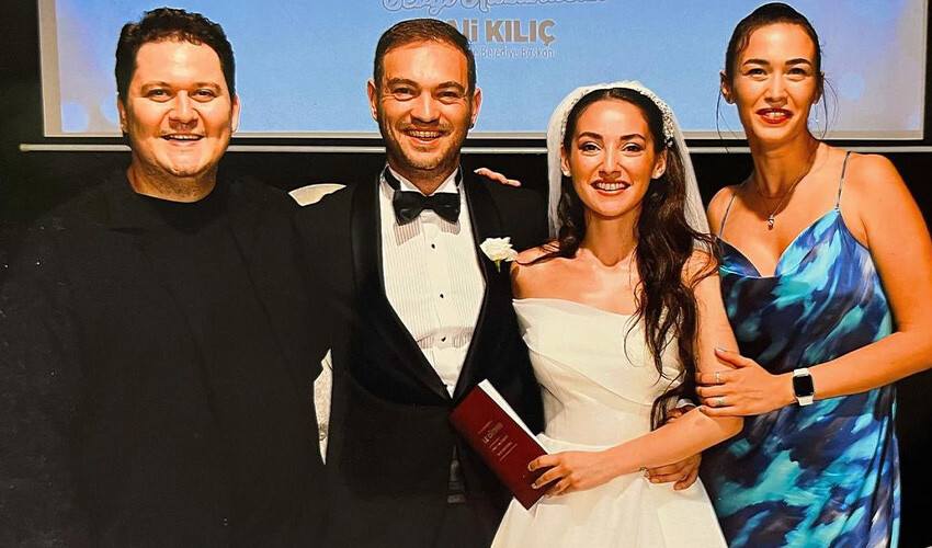 Gönül Dağı’nın yıldızı evlendi… Nikah şahitliğini oyuncu dostları yaptı