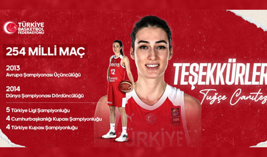 Fenerbahçe ve Galatasaray'ın eski milli basketbolcusu Tuğçe Canıtez emekli olduğunu duyurdu