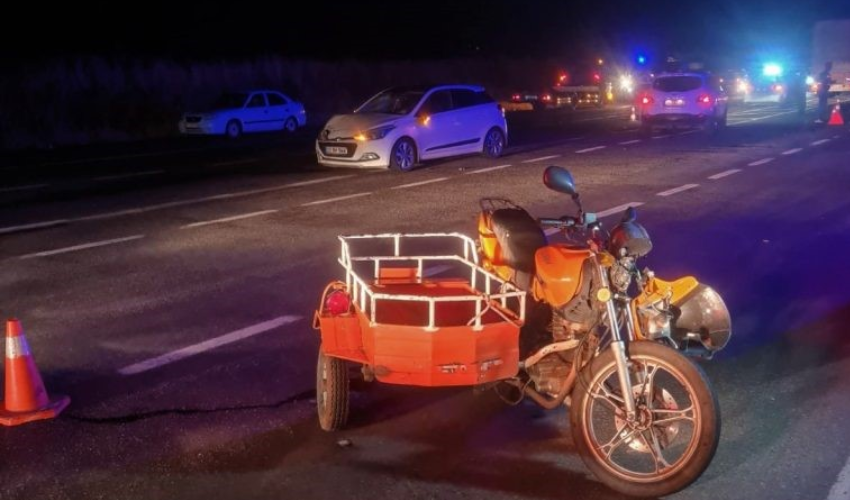 Otomobil ile motosiklet çarpıştı: 79 yaşındaki sürücü hayatını kaybetti