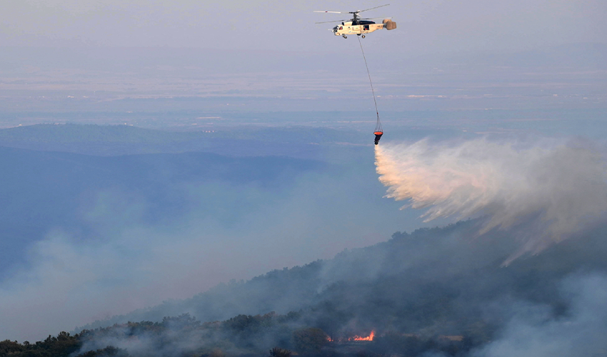 Komşu yanıyor! En ölümcül afet olarak kayıtlara geçti: New York kadar alan kül oldu!