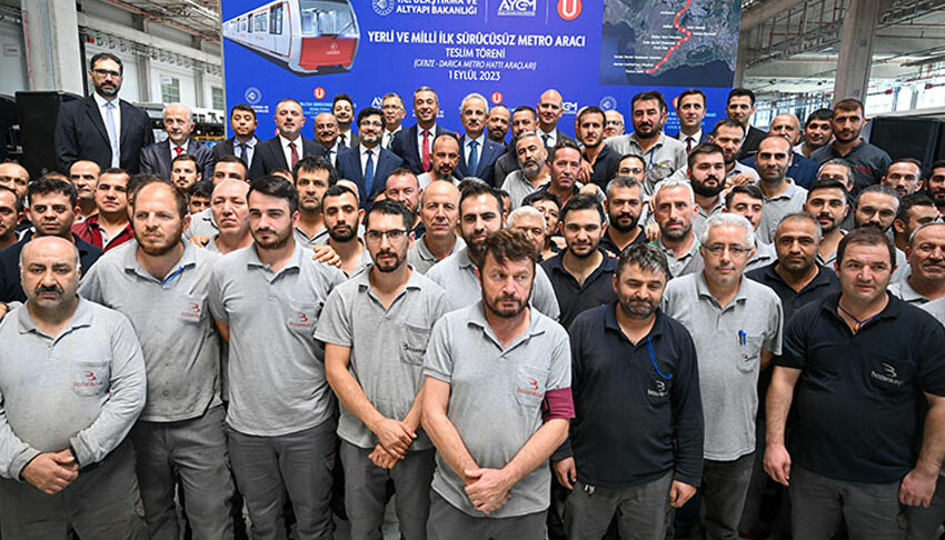 Metroya yerli ve milli damgası! İlk seferine çıkmaya hazırlanıyor Metroya yerli ve milli damgası! İlk seferine çıkmaya hazırlanıyor