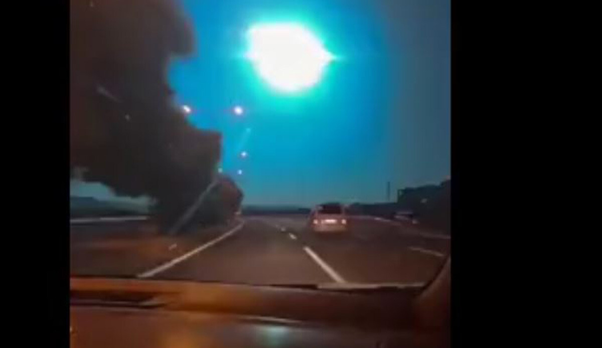 Göktaşı paniği! Parlama Malatya, Erzurum, Gaziantep, Elazığ ve çevre illerden görüldü