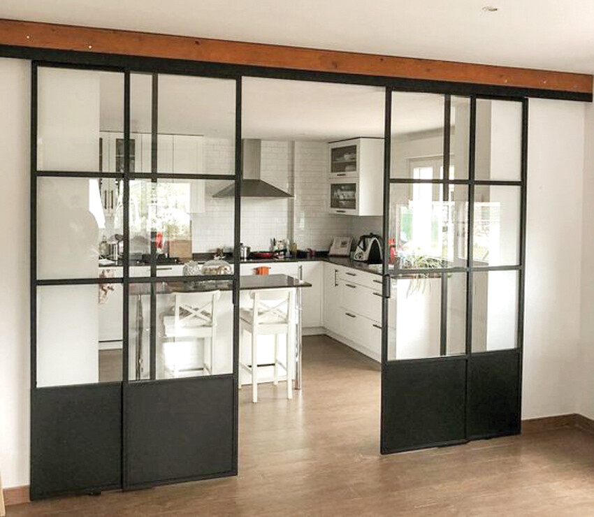 Sürgülü kapılar iç mekanı zenginleştiriyor Sürgülü kapılar iç mekanı zenginleştiriyor