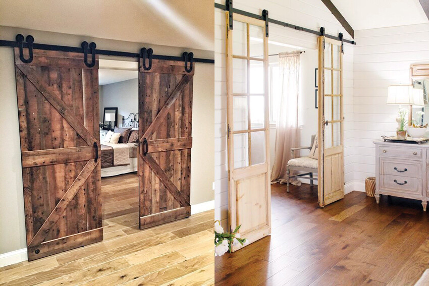 Sürgülü kapılar iç mekanı zenginleştiriyor Sürgülü kapılar iç mekanı zenginleştiriyor