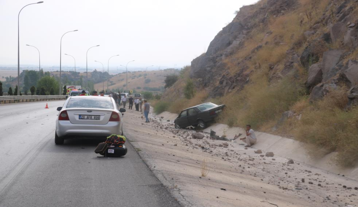 Otomobil, motosiklete çarptı: Yaşlı adam hayatını kaybetti