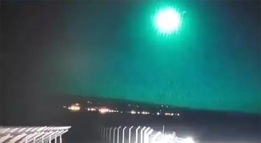 Gökyüzü maviye ışığa büründü! Birçok ilden benzer görüntüler geldi