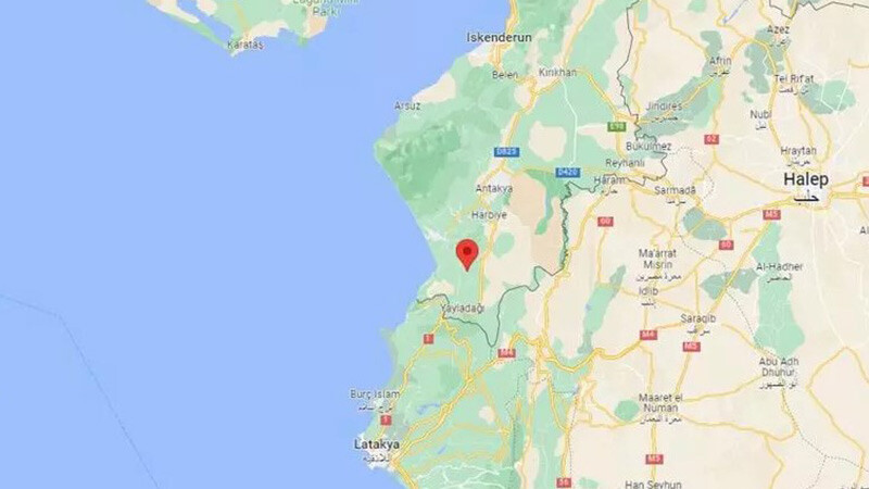Hatay'da korkutan deprem! Hatay-deprem