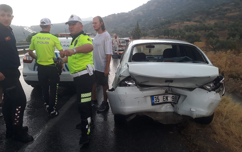 Aydın Çine'de zincirleme kaza: Çok sayıda yaralı var