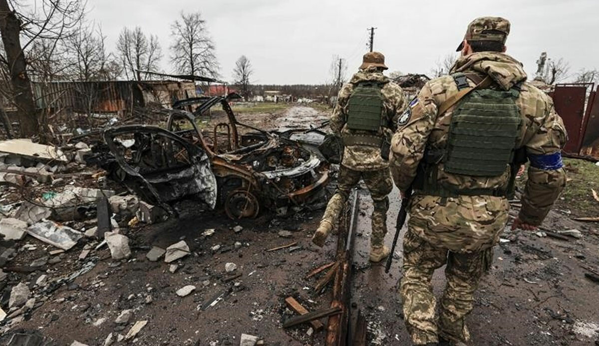 Ukrayna 3 kilometrekarelik alanı Rus ordusundan kurtardı