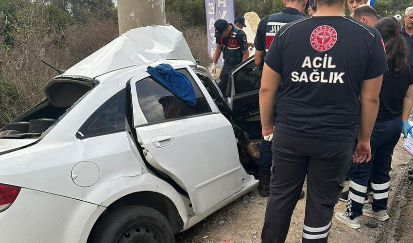 Bodrum'da feci kaza: 1 ölü