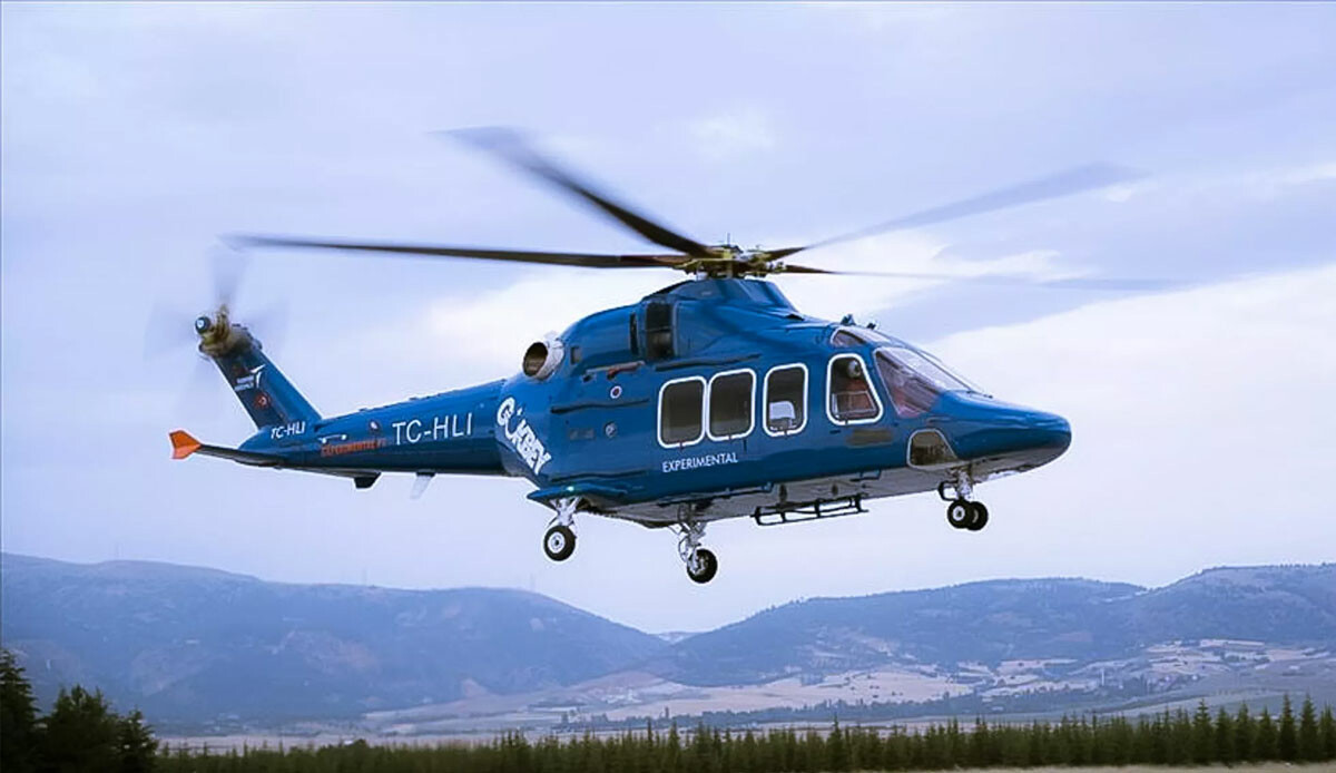 Türkiye’nin ilk genel maksat helikopteri Gökbey