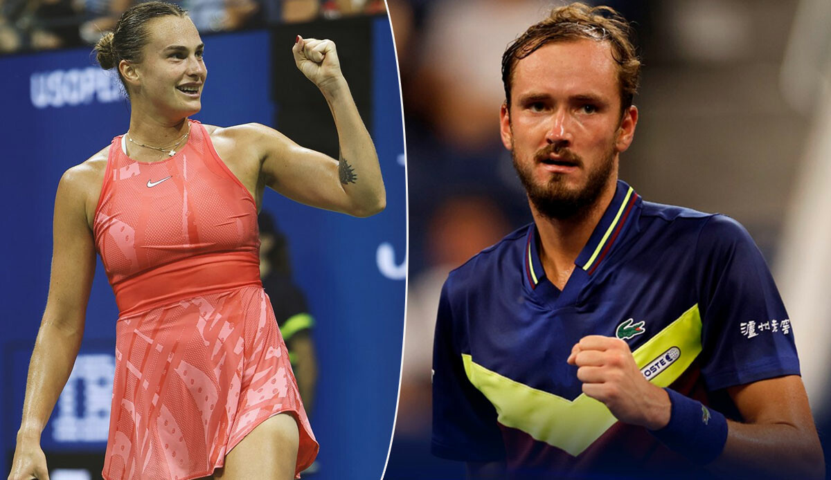 Sabalenka ve Medvedev, ABD Açık&#039;ta çeyrek finale yükseldi