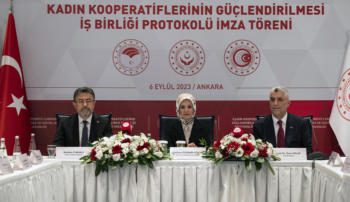 Üç bakanlıktan 'kadın kooperatiflerinin güçlendirilmesi' için iş birliği Üç bakanlıktan 'kadın kooperatiflerinin güçlendirilmesi' için iş birliği