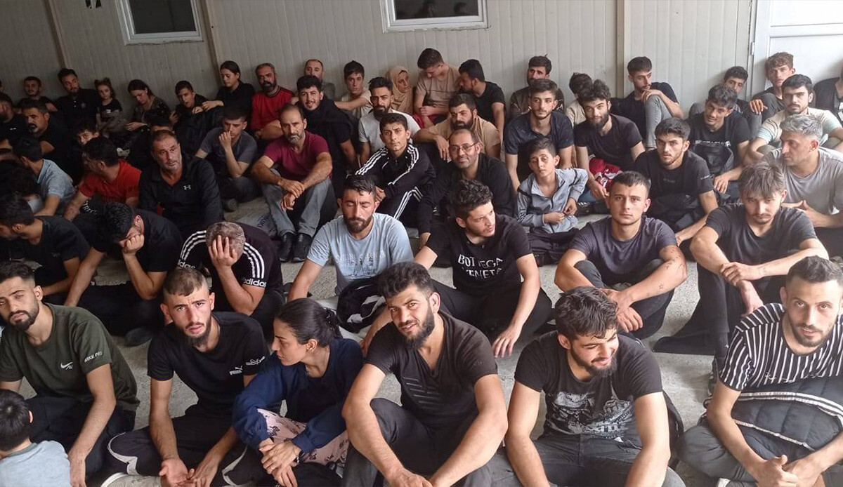 Edirne&#039;de 89 düzensiz göçmen yakalandı