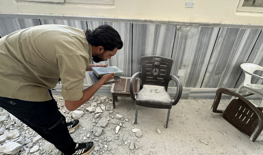 Terör örgütü PKK/YPG'den kalleş saldırı: Camiyi roketle hedef aldılar Terör örgütü PKK/YPG'den kalleş saldırı: Camiyi roketle hedef aldılar