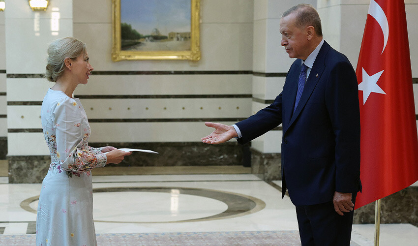 Cumhurbaşkanı Erdoğan, İsveç Büyükelçisi Mard'ı kabul etti Cumhurbaşkanı Erdoğan, İsveç Büyükelçisi Mard'ı kabul etti