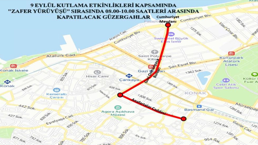 İzmirliler dikkat! Bazı yollar trafiğe kapatılacak