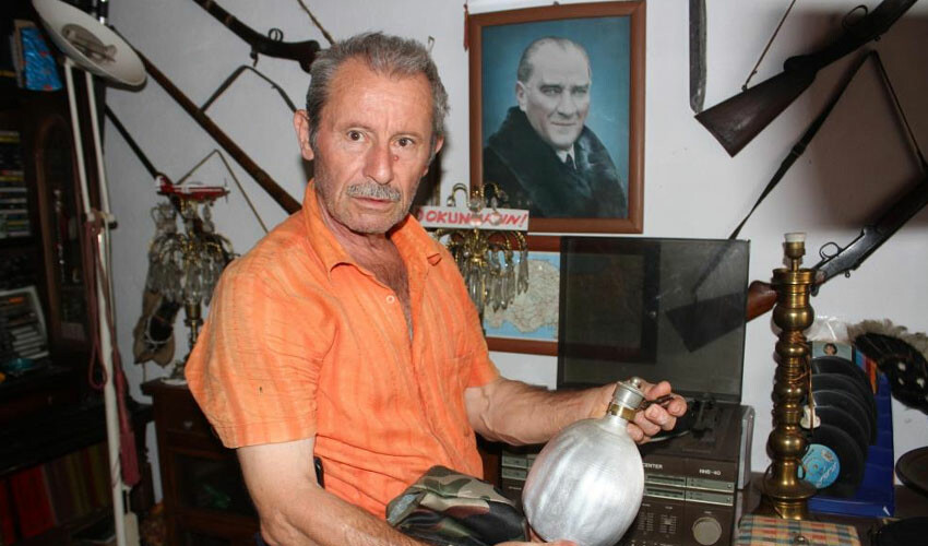 Tam 50 yıldır biriktiriyor! Evinde adeta tarihi yaşıyor