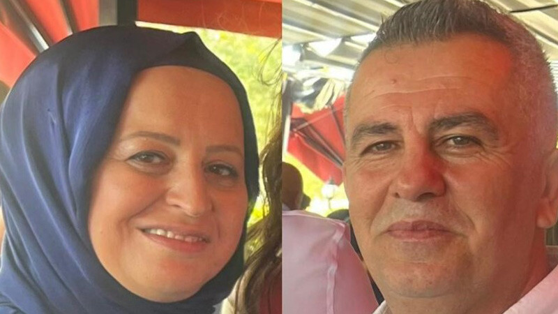 Selde hayatını kaybeden öğretmen çift toprağa verildi Baki Şimşek ve eşi Raile Şimşek-Öğretmen- sel