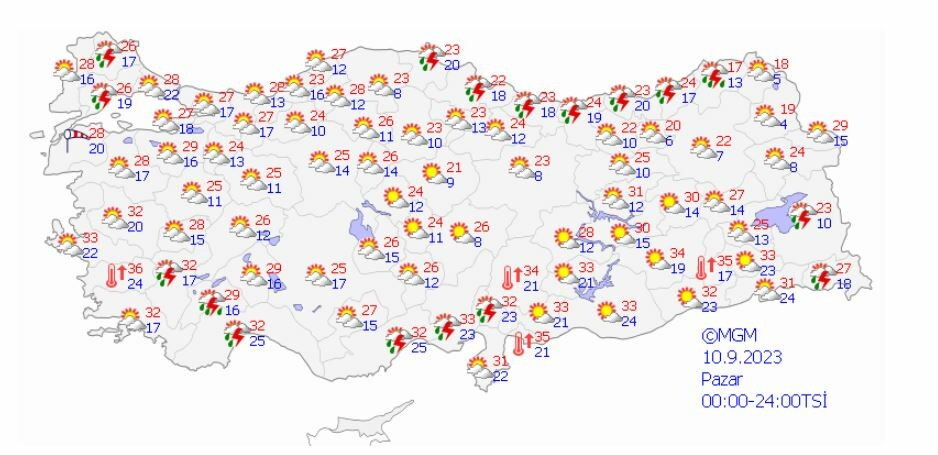 Meteoroloji'den 7 ile kritik uyarı! Sarı ve turuncu kod uyarısı birlikte geldi