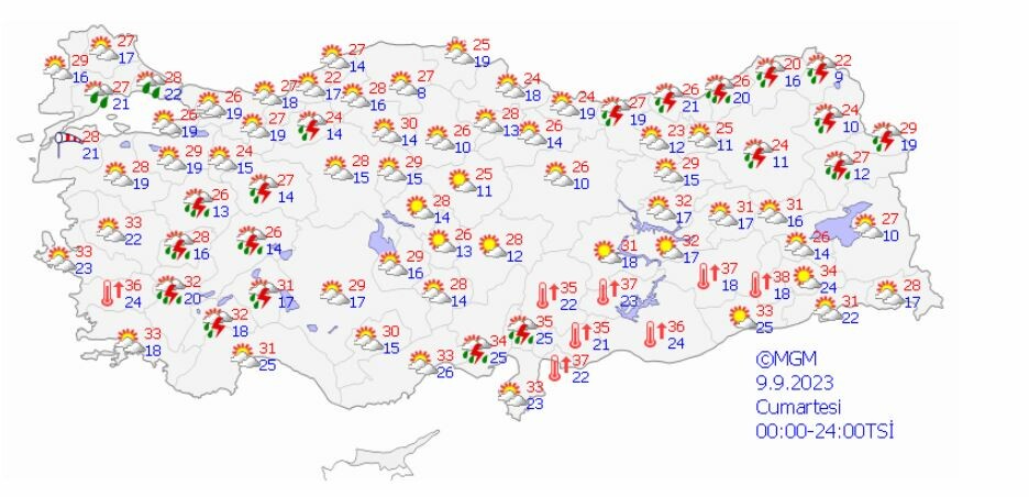 Meteoroloji'den 7 ile kritik uyarı! Sarı ve turuncu kod uyarısı birlikte geldi