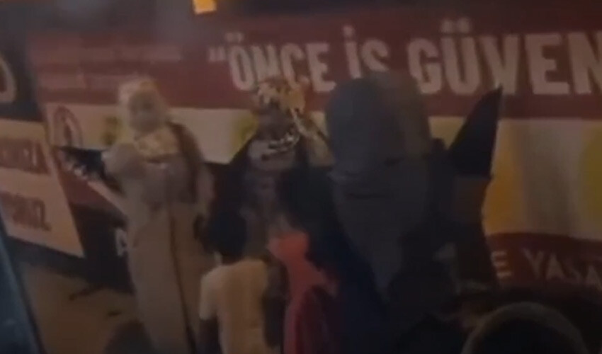 İzmir'de utanç dolu görüntüler: Suriyeli kadını çocuklarıyla beraber yol ortasında indirdiler