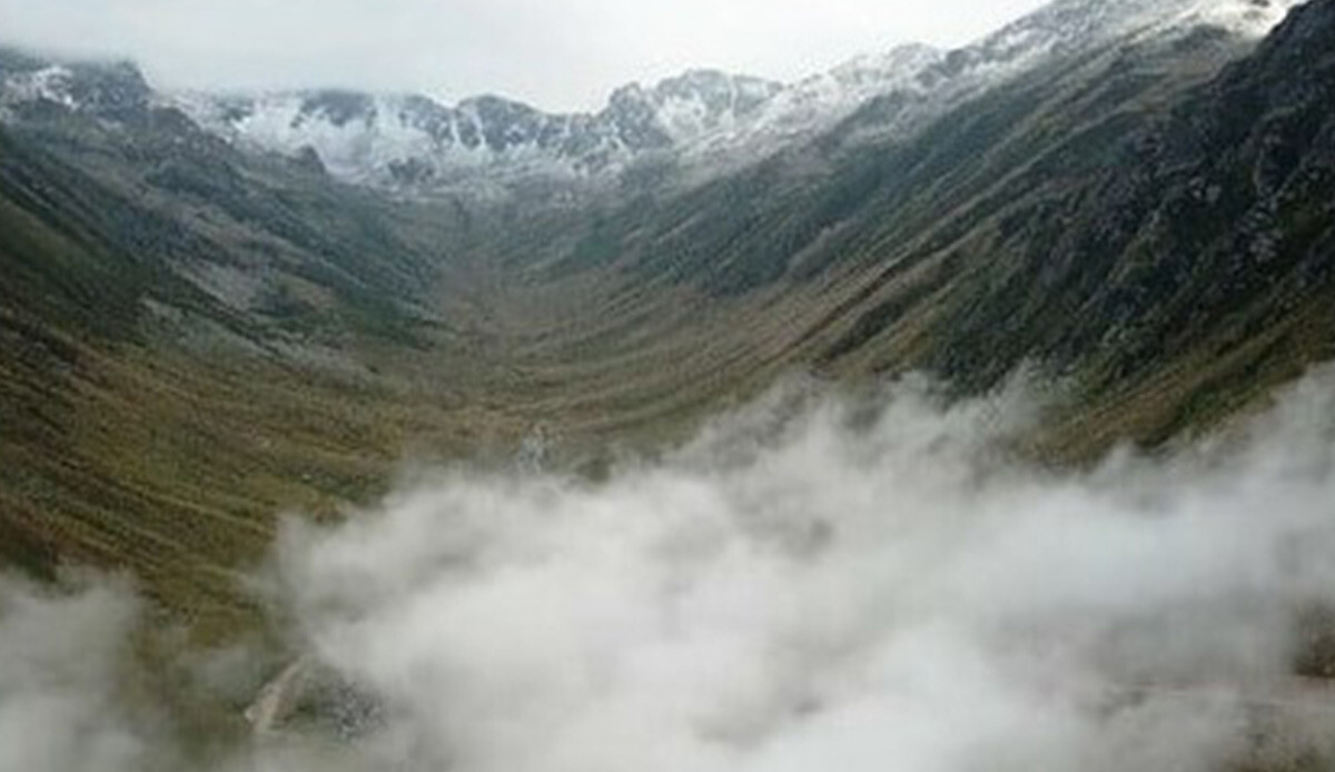 Yılın ilk karı yağdı