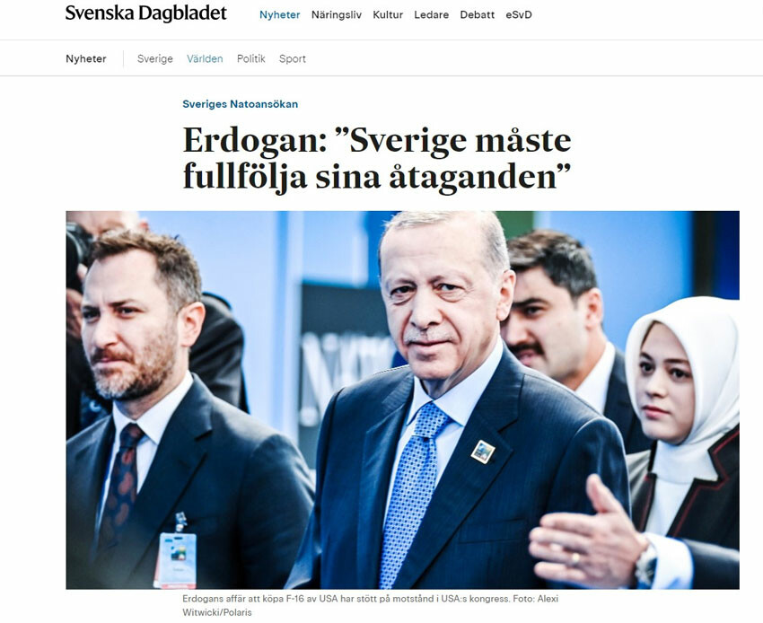 Erdoğan'ın G-20'deki açıklaması dünya basınında: Biden’ın F-16 yaklaşımından rahatsız Erdoğan'ın G-20'deki açıklaması dünya basınında: Biden’ın F-16 yaklaşımından rahatsız
