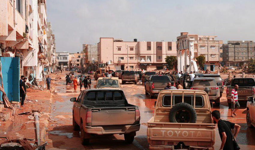 Libya'yı fırtına vurdu: 2 binden fazla kişi hayatını kaybetti, 7 bin kişi kayıp Libya'yı fırtına vurdu: 2 binden fazla kişi hayatını kaybetti, 7 bin kişi kayıp
