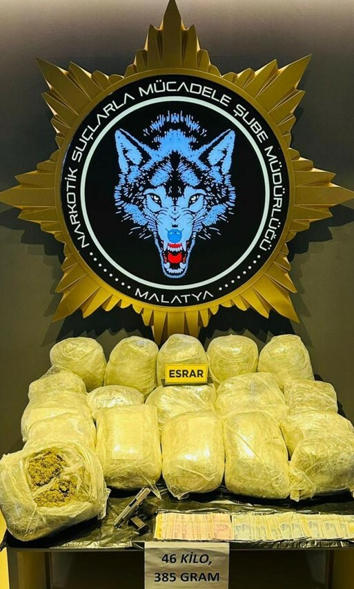 Malatya- operasyon- uyuşturucu