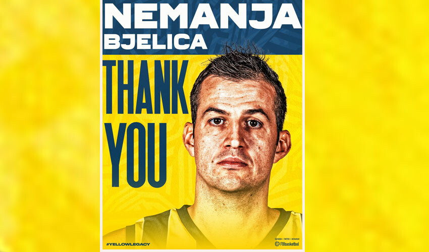 Fenerbahçe'de sürpriz ayrılık: Nemanja Bjelica ile yollar ayrıldı Fenerbahçe'de sürpriz ayrılık: Nemanja Bjelica ile yollar ayrıldı