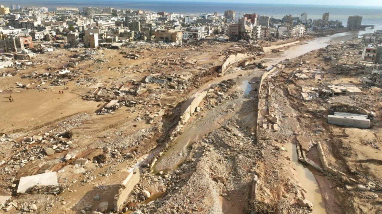 Libya'daki fırtınada en büyük kayıp Derne'de! Patlayan barajlar vadiyi silip süpürdü Libya'daki fırtınada en büyük kayıp Derne'de! Patlayan barajlar vadiyi silip süpürdü