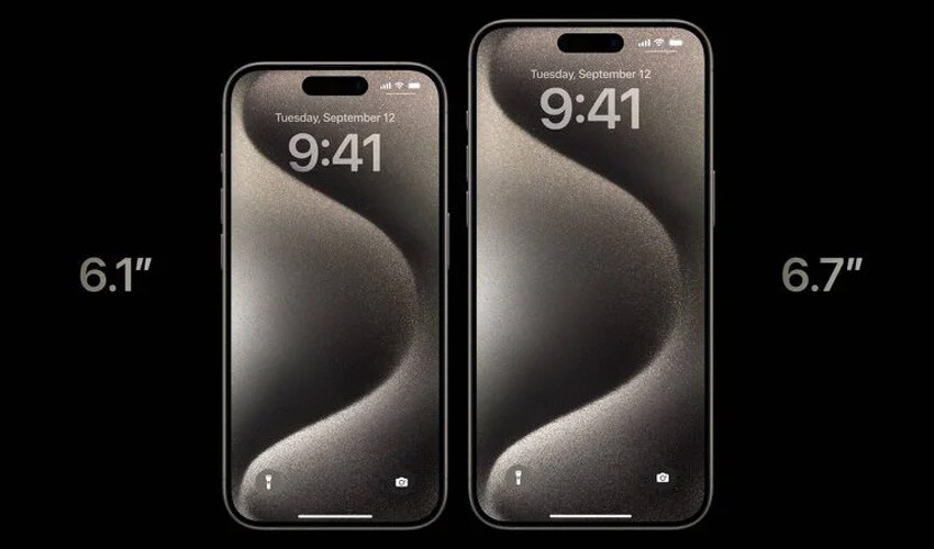 <p>iPhone 15 Pro 6,1 inç; 15 Pro Max ise 6,7 inç ekran boyutuna sahip. Bunun yanı sıra diğer özellikleri esasen aynı. </p>