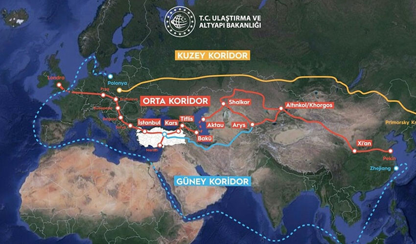 ABD ile Çin arasında koridor savaşı… Güzergahın kesin kazananı ise Türkiye ABD ile Çin arasında koridor savaşı… Güzergahın kesin kazananı ise Türkiye