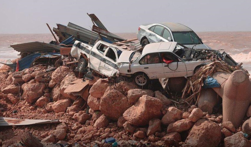 Libya'da felaket sonrası çözüm süreci başladı! Okullara geçici olarak ara verildi