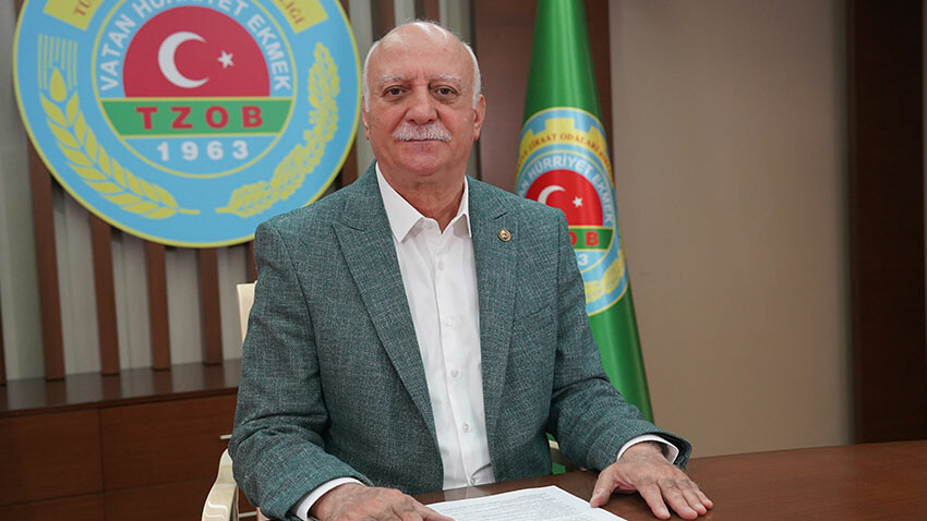 Türkiye Ziraat Odaları Birliği (TZOB) Genel Başkanı Şemsi Bayraktar