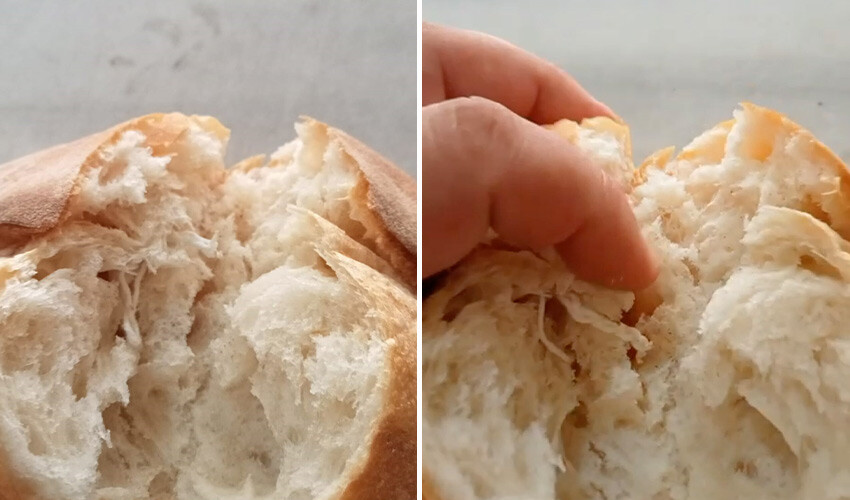 Ekmeğin içinden çıkanı görünce dondu kaldı: İnsan canı bu kadar ucuz