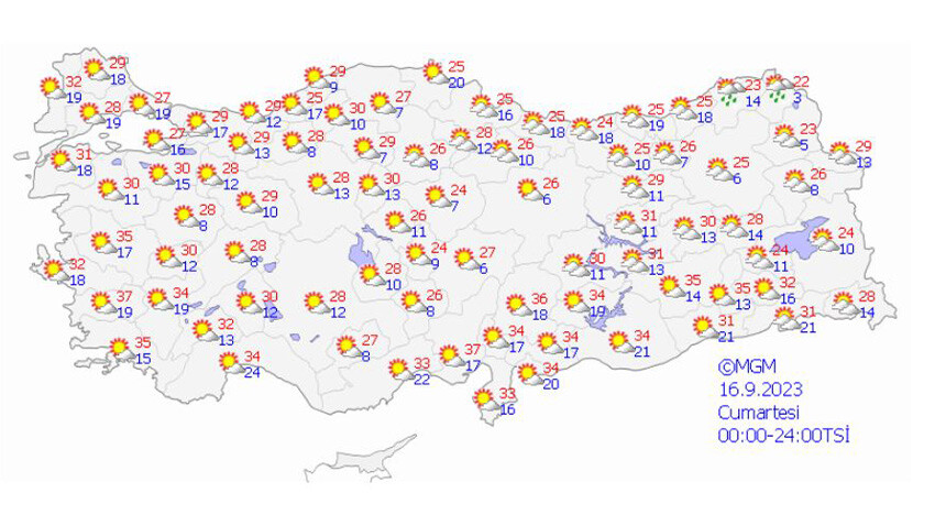 Sıcaklıklar yeniden artıyor! Meteoroloji illeri tek tek açıkladı
