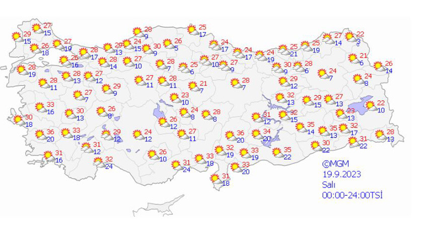 Sıcaklıklar yeniden artıyor! Meteoroloji illeri tek tek açıkladı
