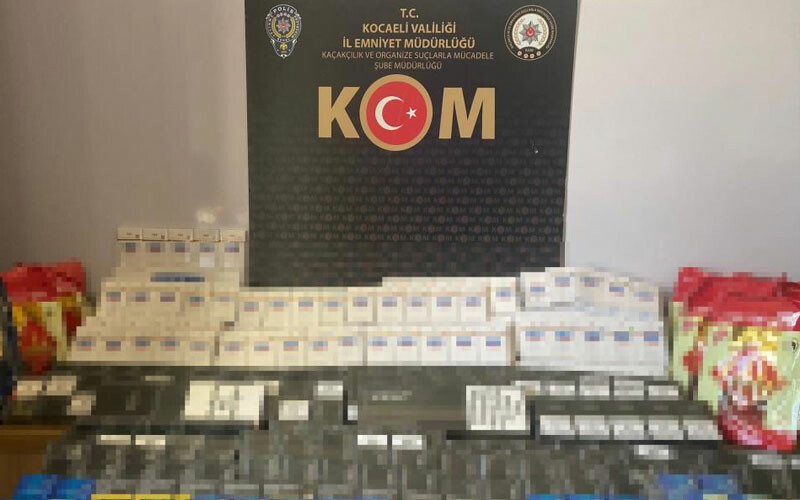 Kaçakçılara geçit yok! Kocaeli’de yüz binlerce makaron ele geçirildi Kaçakçılara geçit yok! Kocaeli’de yüz binlerce makaron ele geçirildi