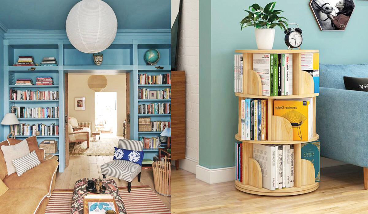 Boş alanım yok demeyin, kütüphaneyi evinize taşıyın