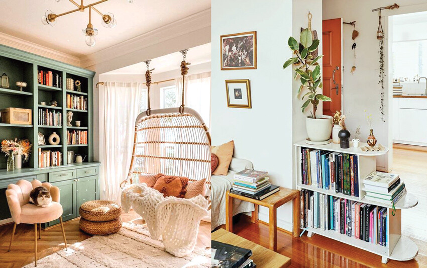 Boş alanım yok demeyin, kütüphaneyi evinize taşıyın