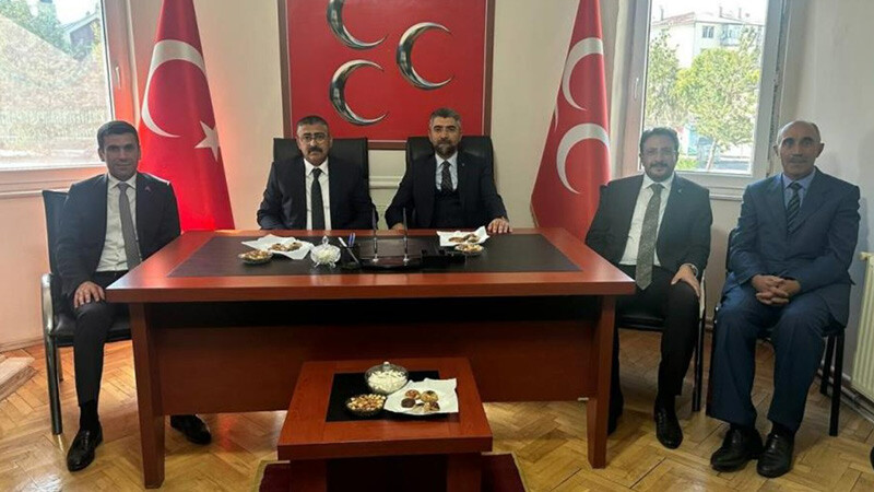 AK Parti Erzurum İl Başkanı İbrahim Küçükoğlu-ZİYARET- mhp