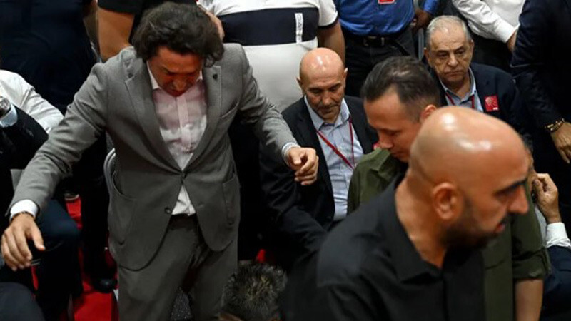 CHP İzmir İl kongresinde büyük kavga! Kılıçdaroğlu talimatı verdi Tunç Soyer- CHP- İzmir- kavga