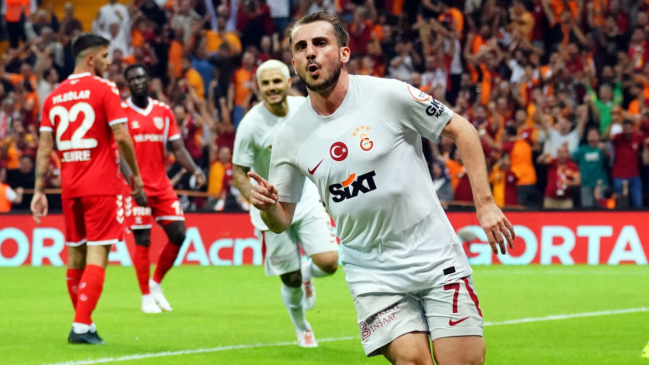 Galatasaray Samsunspor'u mağlup etti, koltuğa oturdu Galatasaray Samsunspor'u mağlup etti, koltuğa oturdu