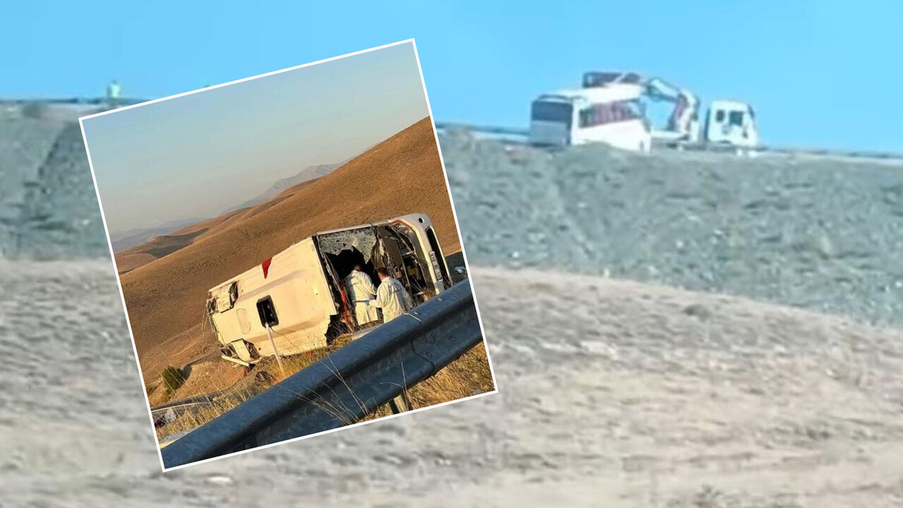Van&#039;da göçmenleri taşıyan araç şarampole yuvarlandı! Çok sayıda ölü ve yaralılar var