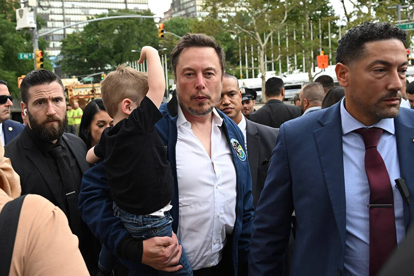 Cumhurbaşkanı Erdoğan, Elon Musk'ı Türkevi'nden ağırladı