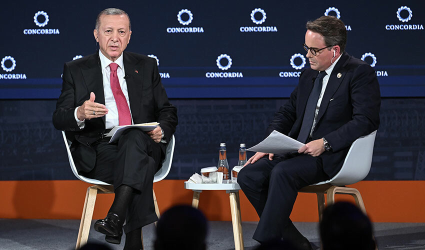 Erdoğan, New York'ta 'Kalkınma Projesi'ni anlattı: Yeni bir dünya inşa edeceğiz Erdoğan, New York'ta 'Kalkınma Projesi'ni anlattı: Yeni bir dünya inşa edeceğiz