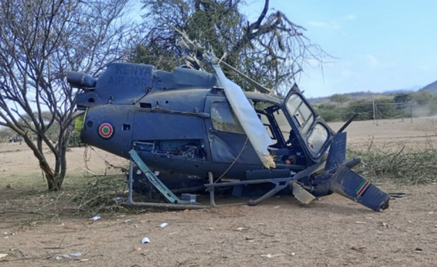 kenya helikopter kazası