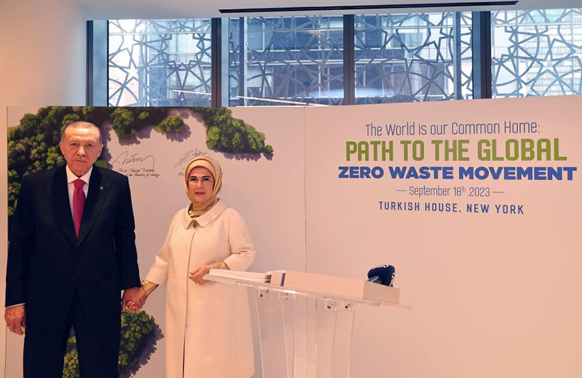 Sıfır Atık hareketi küreselleşiyor, ilk imzayı Cumhurbaşkanı Erdoğan attı
